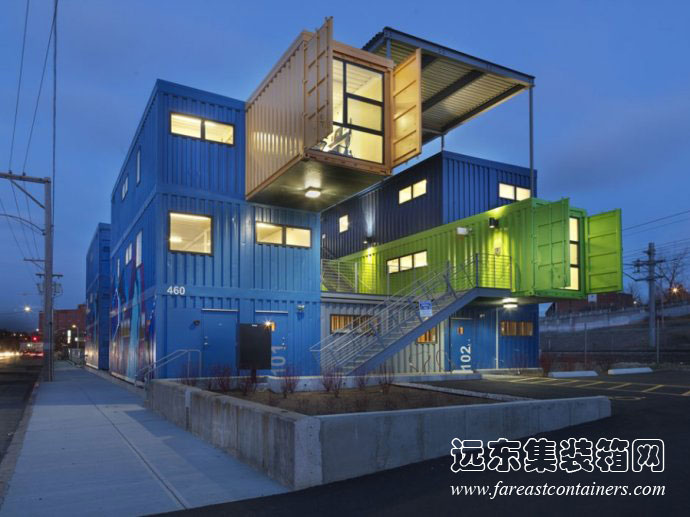 集裝箱活動房,住人集裝箱房屋