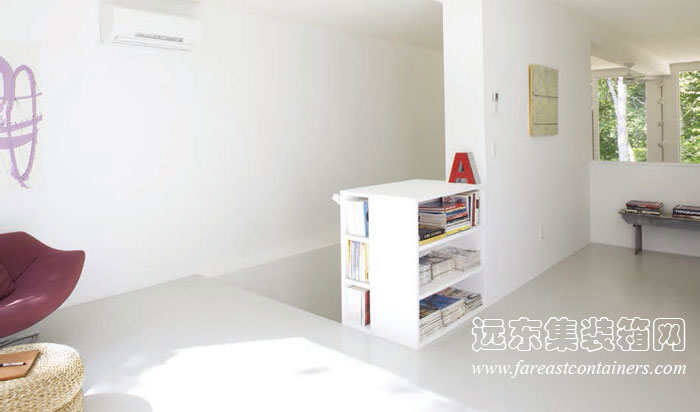 集裝箱工作室的室內
