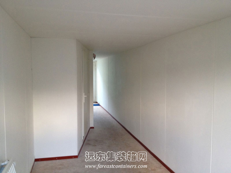英國布賴頓集裝箱公寓內部管線插頭及供熱系統的安裝