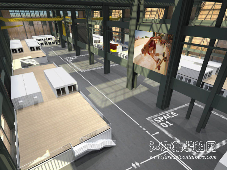 集裝箱大賣場Boxpark NDSM將擁有商鋪、酒店以及酒吧等